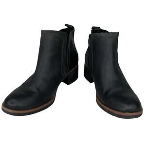 Korks Kork-Ease Chelsea Boots Black Booties 5 Pull On